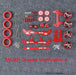 1Set MA/AR/S1/S2 Chassis Modification Kits Faucet and Pteris Assemly Kit FM Aluminum Alloy for Tamiya Mini 4WD Car Parts DIY